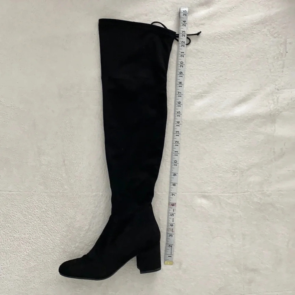 Unisa black otk boots